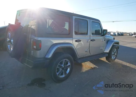 2020 Jeep Wrangler Unlimited Sahara 4X4 from USA, damaged, VIN 1C4HJXEN4LW272128